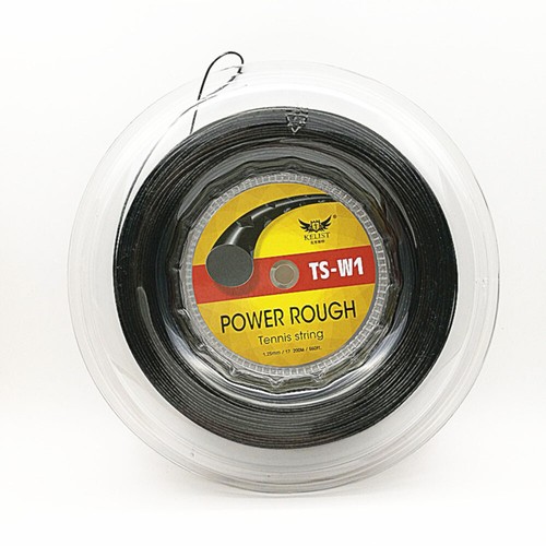 Polyester tennis racket string